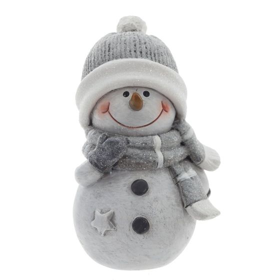 Фигурка декоративная &quot;Снеговик&quot;, L5 W5 H8 см, 2в.