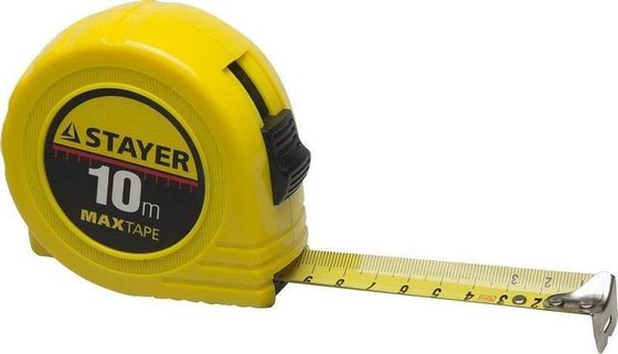 Рулетка Stayer &quot;Master&quot; &quot;MaxTape&quot; 10м/25мм (34014-10-25)