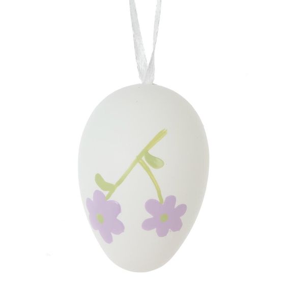 Набор из 12-ти изделий декоративных подвесных "Яйцо" (4*6), L18,5 W18,5 H4,5 см