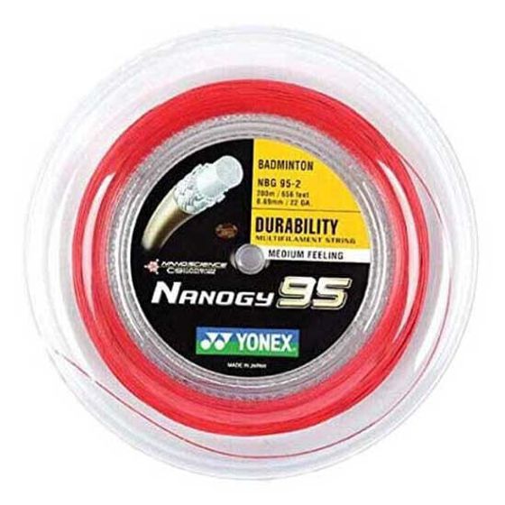 YONEX Nanogy 95 200 m Badminton Reel String