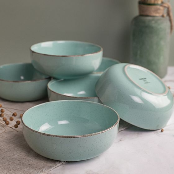 Салатник DAILY бирюзовый 15см