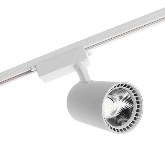 Трековый светильник Luazon TSL-016, 30 W, 2400 Lm, 2700-6500, управление с пульта, белый