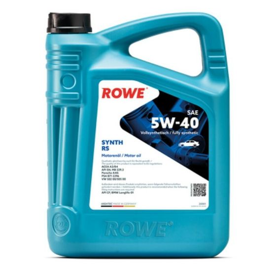 Масло моторное Rowe 5/40 Hightec Synt RS, синтетическое, 4 л