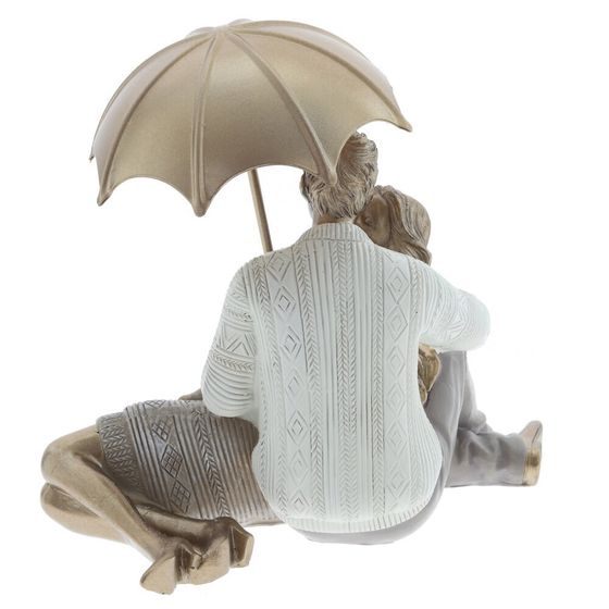 Фигурка декоративная "Влюбленная пара", L16 W10 H15 см