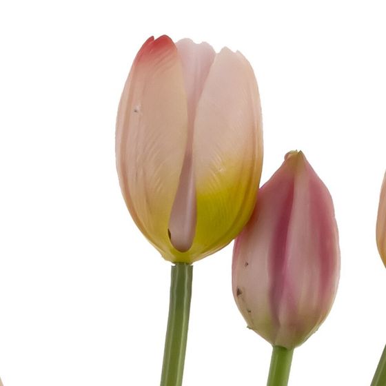 Цветы искусственные &quot;Букет Тюльпанов&quot; (Real Touch), L10 W10 H40 см
