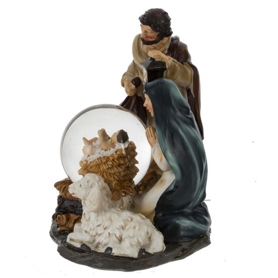 Фигурка декоративная &quot;Рождество&quot; в стекл шаре, L10 W8 H11 см