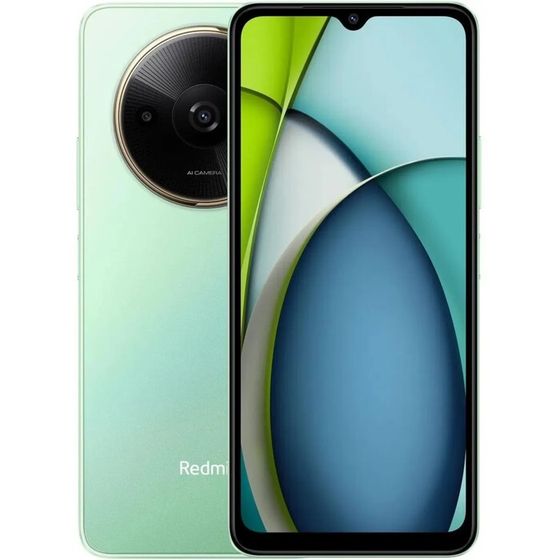 Смартфон Xiaomi Redmi A3x, 6.71&quot;, 3Гб, 64Гб, 8 Мп, 0.08 Мп, 2 Sim,  5000 мАч, зеленый