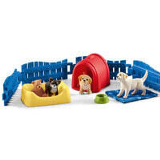 Игровой набор Schleich Манеж для щенков 42480