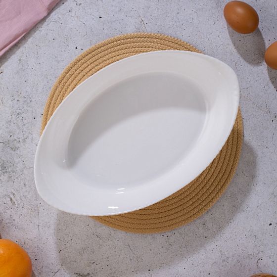 Блюдо для запекания SMART CUISINE WAVY овальное 32X20см