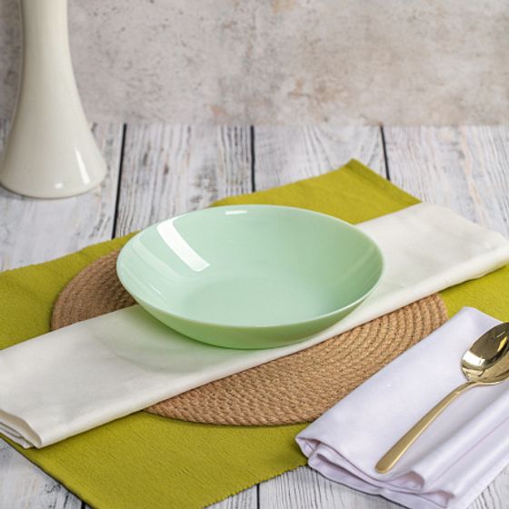 Тарелка суповая ZELIE PARADISE GREEN 20см