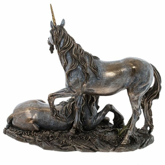 Фигурка декоративная &quot;Единороги&quot;, Д28 Ш16 В21 см