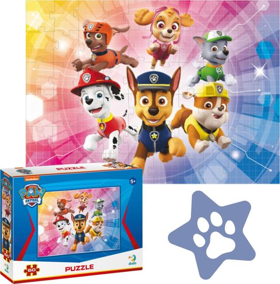 Dodo PUZZLE PSI PATROL PAW PATROL 60 ELEMENTÓW KOLOROWA UKŁADANKA DLA DZIECI