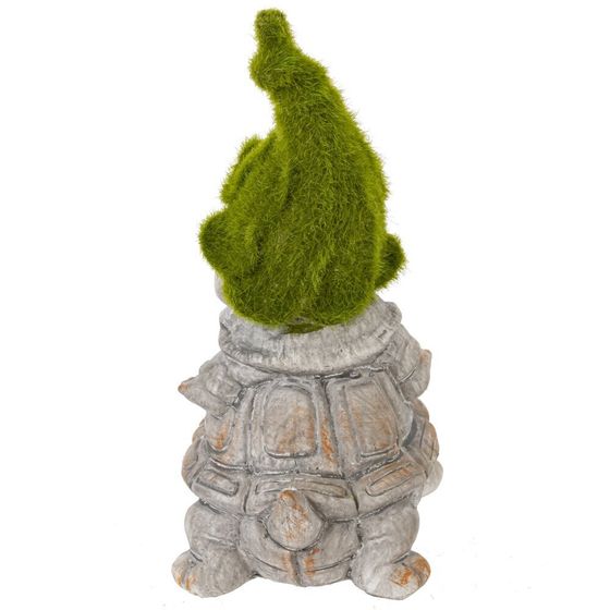 Фигурка декоративная &quot;Гном на черепахе&quot;, L12 W8 H18 см