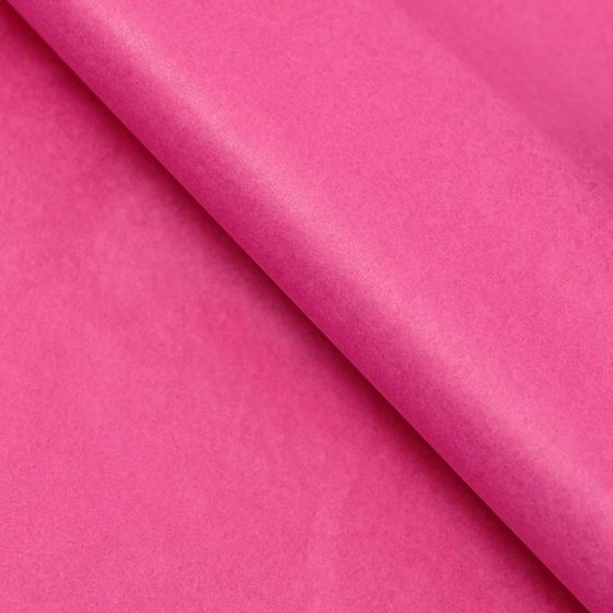 !09 Бумага тишью (набор 6 листов) цвет микс( цвет розовый 4 листа, цвет фуксия 1 лист, цвет оранжевый 1 лист) 50 х 66 см.