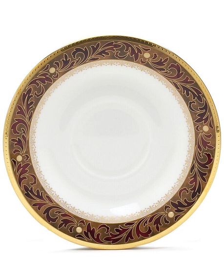 &quot;Xavier Gold&quot; Saucer