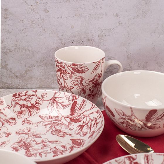 Салатник BOTANICA бордо 14.5см 680мл