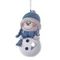 Фигурка декоративная подвесная &quot;Снеговик&quot;,  L5 W4,5 H8,5 см, 2в.