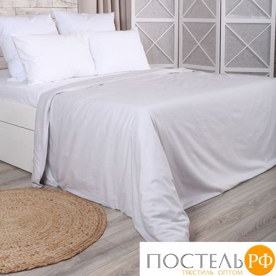 506023/11 Пододеяльник 175х210 Mona Liza сатин grey