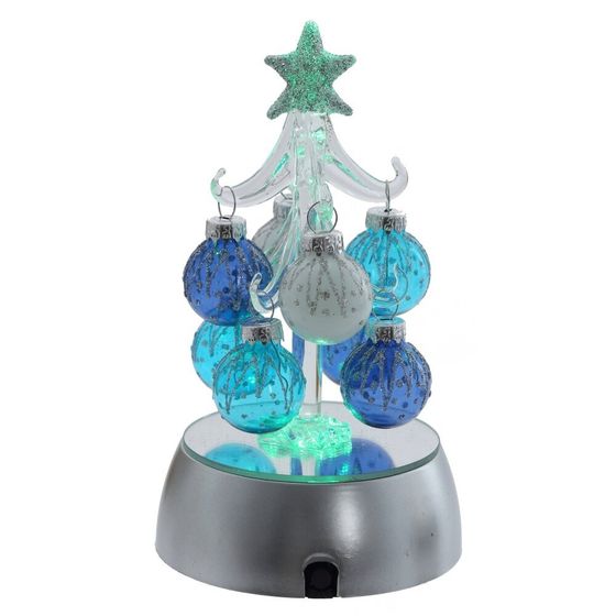 Изделине декоративное &quot;Ёлка&quot; с подсветкой (AAx3 н/п), L8,5 W8,5 H15 см