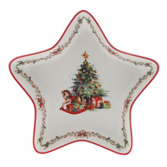 Блюдо, L27 W24 H5 см