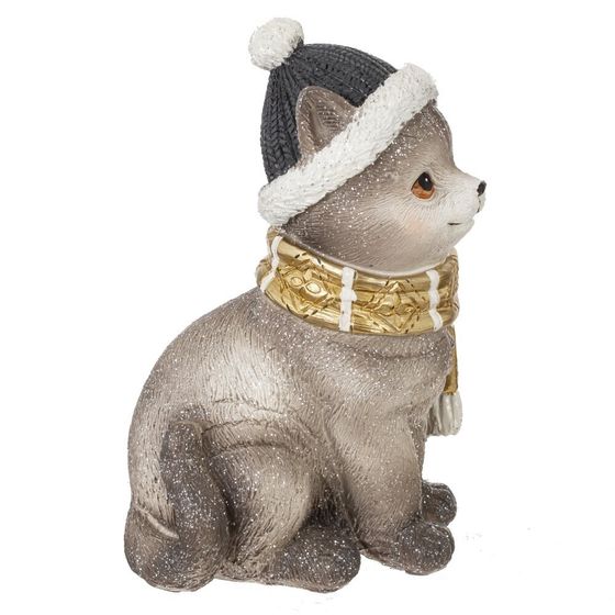 Фигурка декоративная "Котёнок", L10 W10 H18 см