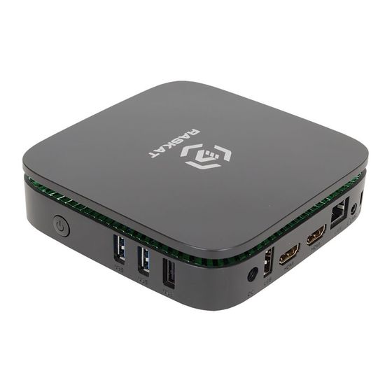 Неттоп Raskat Start 107 черный Cel-N100 16Gb/1024Gb UHDGr noOS (Start107148873)