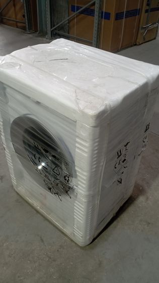 УЦЕНКА-Стиральная машина Weissgauff WM 4527 DC Inverter Steam белый 7кг 1200об/мин с паром-(трещина на панели управления, упаковка нарушена)