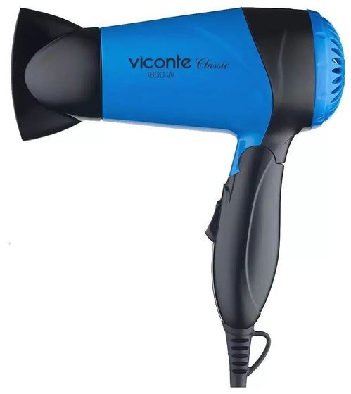 Фен Viconte VC-3745 1800Вт голубой/черный