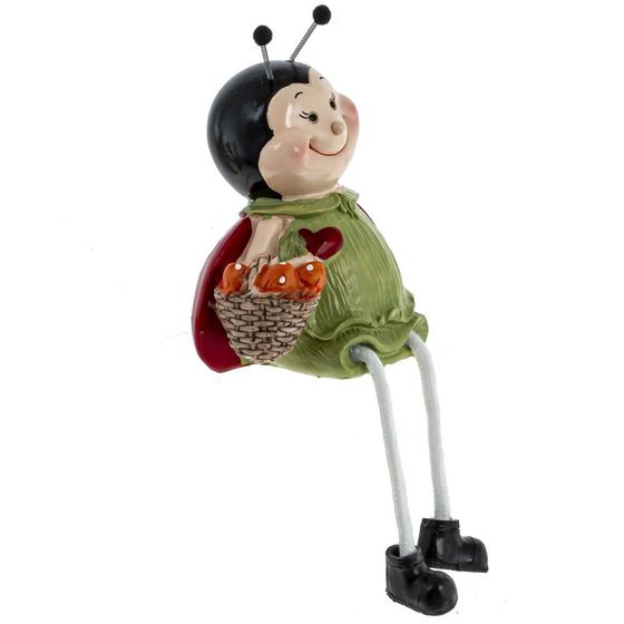 Набор из 2-х фигурок декоративных &quot;Божья коровка&quot;, L10 W7 H14 см