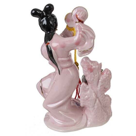 Фигурка декоративная &quot;Гейша&quot; (блок 4 шт), Д11,5 Ш6,5 В15 см, 4в.