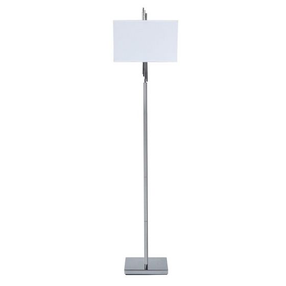 Торшер Arte Lamp Julietta A5037PN-2CC, E27, 2х60 Вт, 40х18х177 см, хром