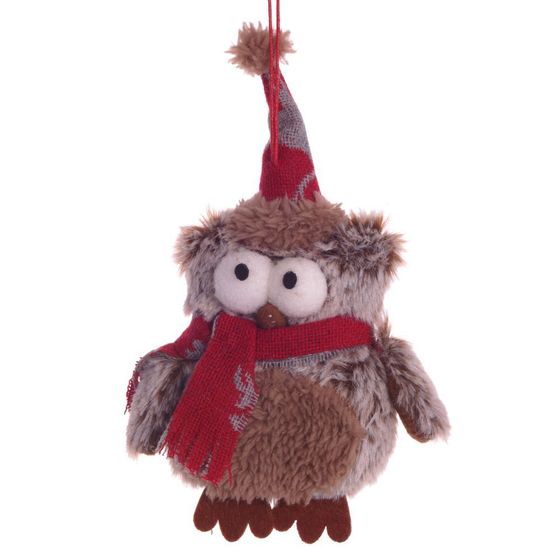 Изделие декоративное &quot;Сова&quot;, с колпаком, L10 W6 H18/12 см, 2в.