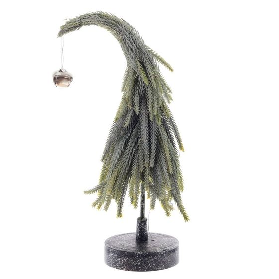 Изделие декоративное с подсветкой &quot;Елка&quot;, L17 W13 H32 см, (AAAх3 н/п)