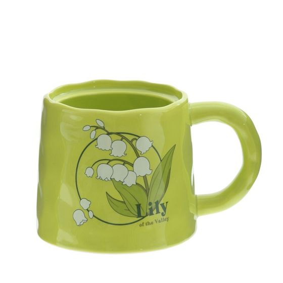 Кружка, L8,7 W8,7 H8,5 см, дизайн микс