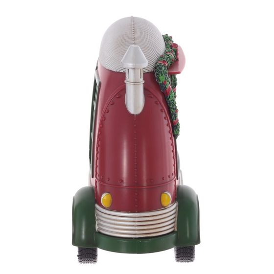 Изделие декоративное &quot;Дед Мороз в фургоне&quot; (подсвет, вьюга, муз, AA х3 н/п +USB) L28,5 W10,5 H19,5 с