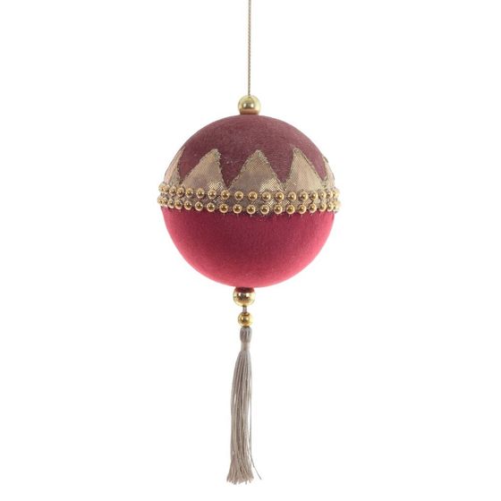 Украшение новогоднее  &quot;Шар&quot;, L9 W9 H20 см, 4в.