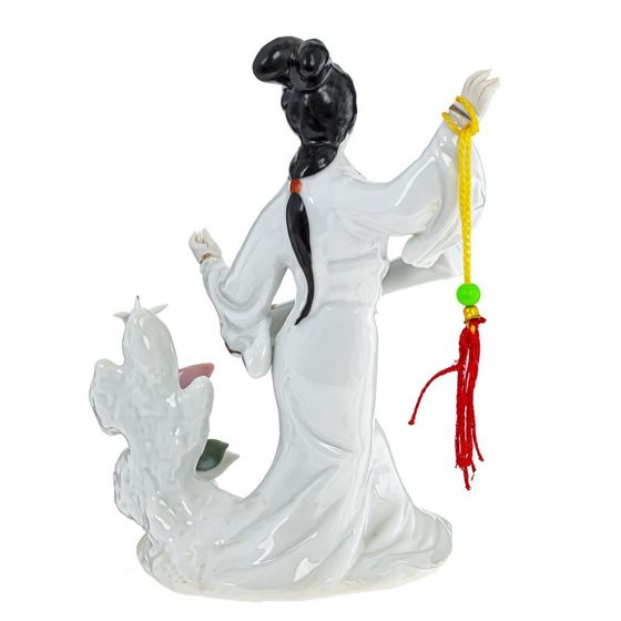 Фигурка декоративная &quot;Гейша&quot; (блок 4 шт), Д11,5 Ш6,5 В15 см, 4в.