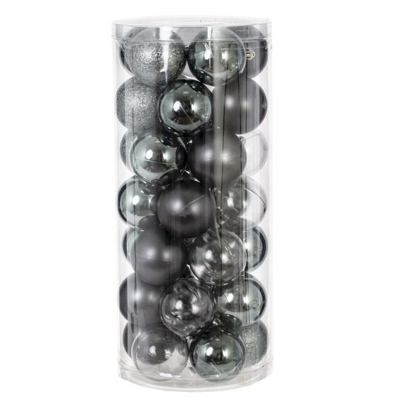 Набор из 35шт Украшение новогоднее &quot;Шар&quot;, D 6 см, L16 W16 H36 см
