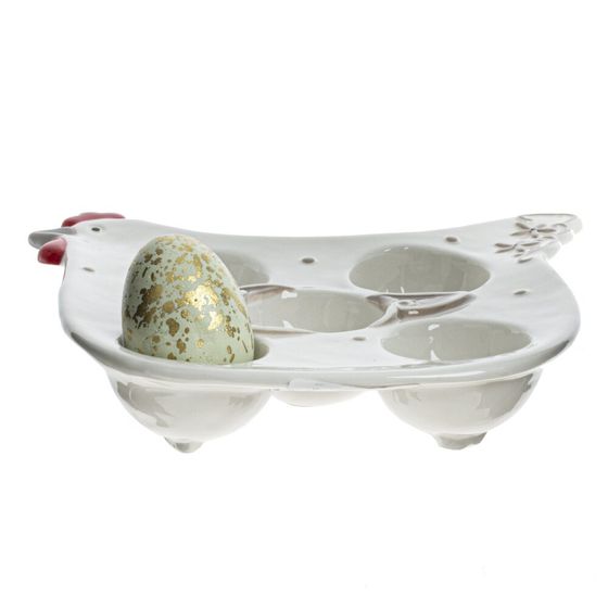 Тарелка для 5-ти яиц, L18,5 W20 H3,5 см