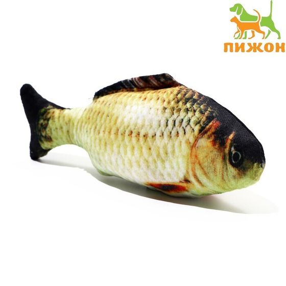 Игрушка &quot;Рыба моей мечты!&quot; с кошачьей мятой, сазан, 20 см