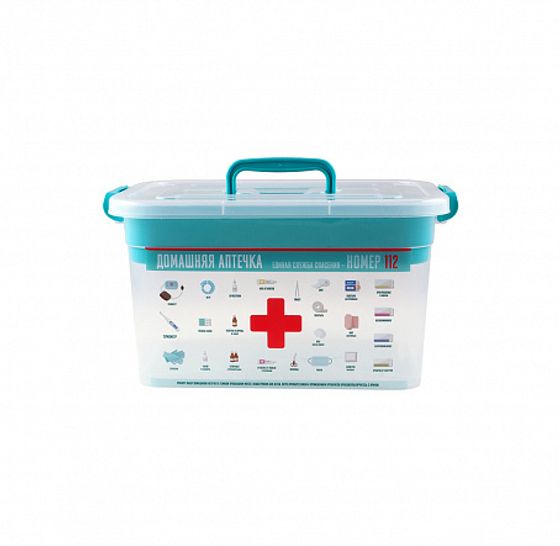 Контейнер ДОМАШНИЙ ДОКТОР 10л с вкладышем 355х235х190см