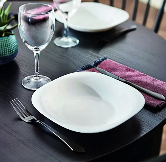 Набор столовый CARINE белый 18пр