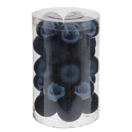 Набор из 25шт Украшение новогоднее &quot;Шар&quot;, D 3 см, L8 W8 H13 см