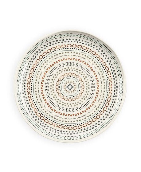 Desert Mandala Dinner, Planta Matte, 10.5&quot; Set of 6