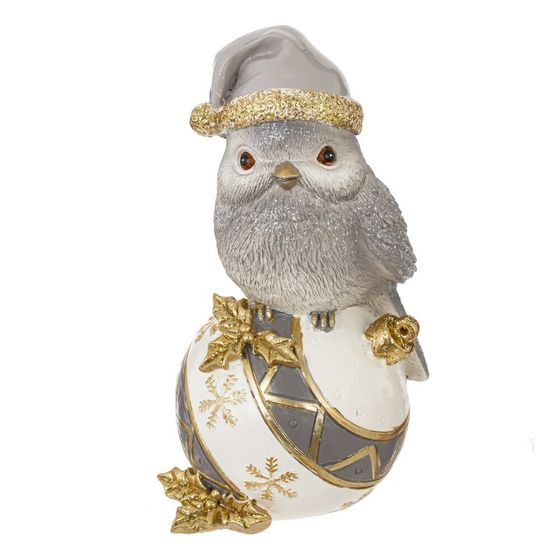 Фигурка декоративная &quot;Птичка&quot;, L12 W9 H20 см, 2в.