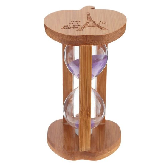 Часы песочные, Д8 Ш8 В14 см, 3в.