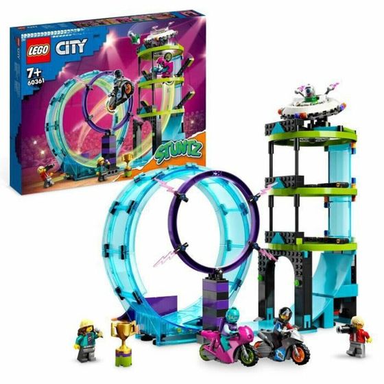 Lego City Stuntz 60361 Самое сложное испытание для каскадных байкеров 385 предметов
