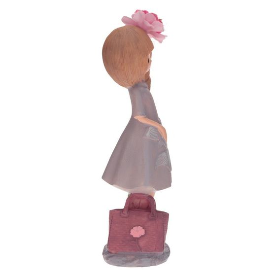 Фигурка декоративная &quot;Девочка&quot;, Д6,5 Ш6 В18,5 см, 4в.