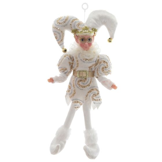 Игрушка набивная подвесная &quot;Эльф&quot;, L12 W6 H26/16 см, 2в.