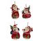 Изделие декоративное подвесное "Дед Мороз", L10 W0,5 H13 см, 4в.